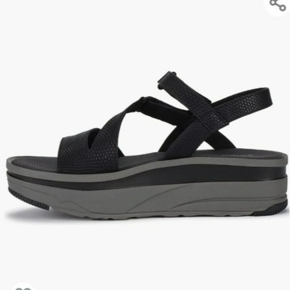 BareTraps Black Malyka Casual Sandals -8.5 - Picture 3 of 7